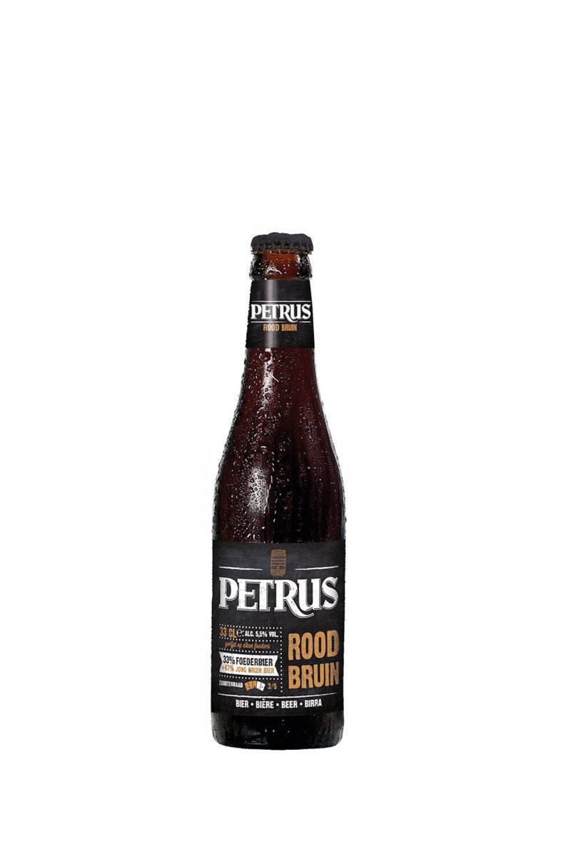 Пиво Петрюс Руд Брюн, коричневое, фильтрованное, 0.33л